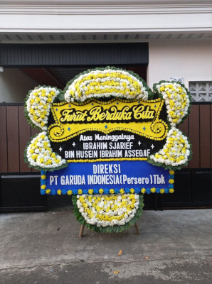 Papan Bunga Duka di Tanjung Kramat