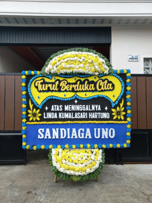 Papan Bunga Duka di Tanjung Kramat